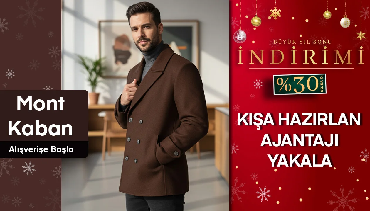 erkek mont kaban