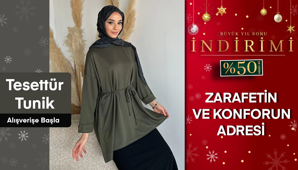 tesettür tunik