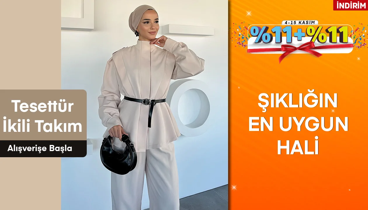 tesettür ikili takım