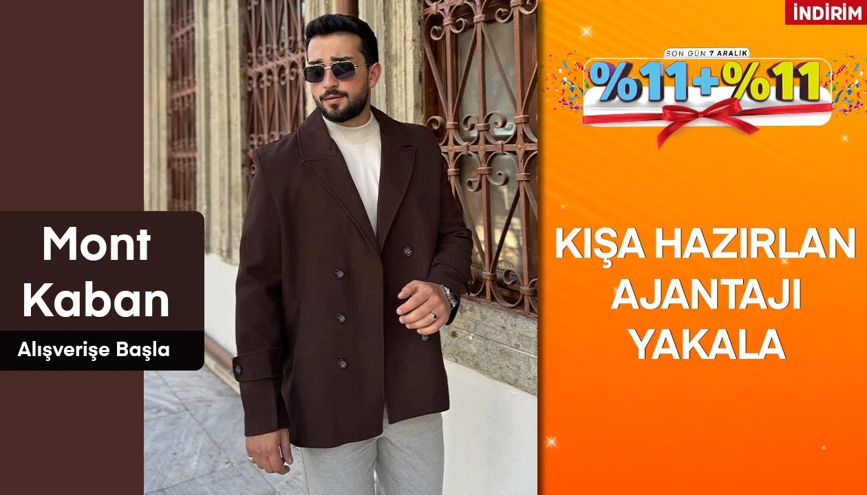 erkek mont kaban