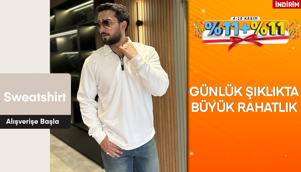 erkek sweatshirt