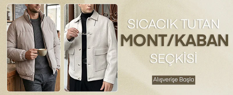 erkek mont