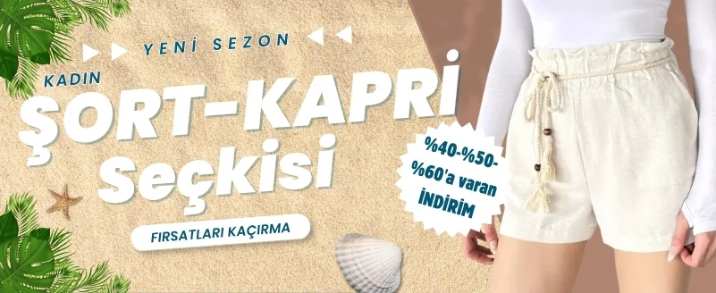 kadın şort