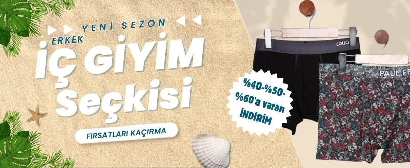 erkeke iç giyim