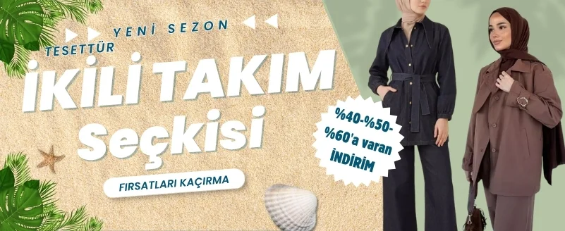 tesettür ikili takım