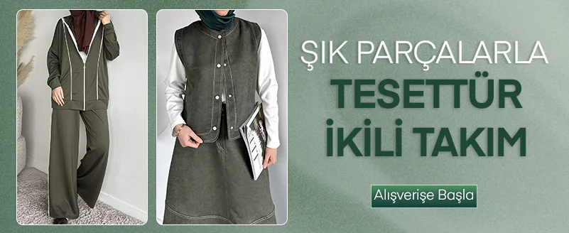tesettür ikili takım