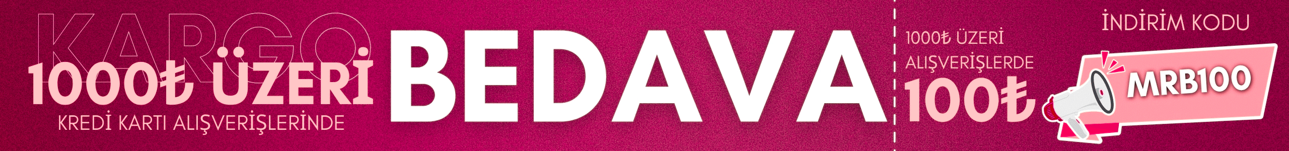 1000 tl üzeri kargo bedava