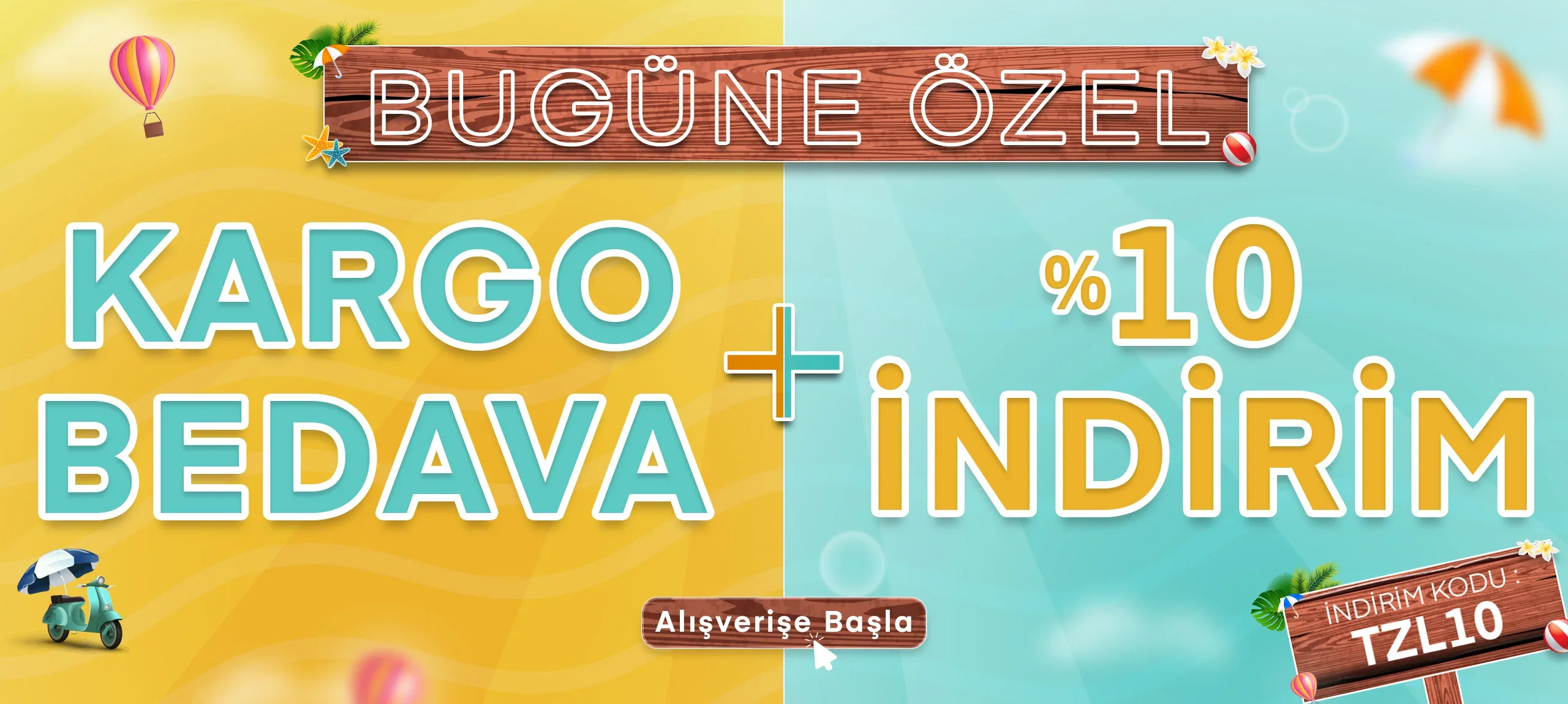 Kargo Bedava + %10 İndirim