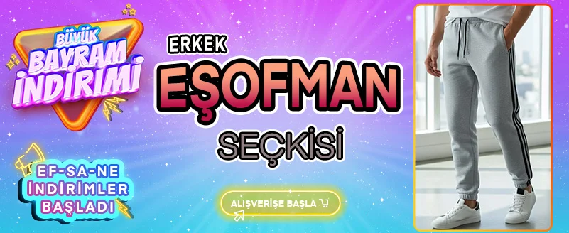 Erkek Alt Eşofman