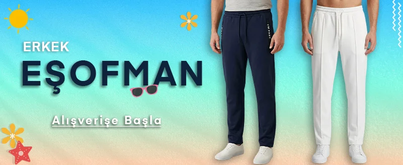 Erkek Alt Eşofman