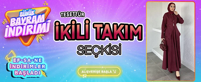 Tesettür İkili Takım